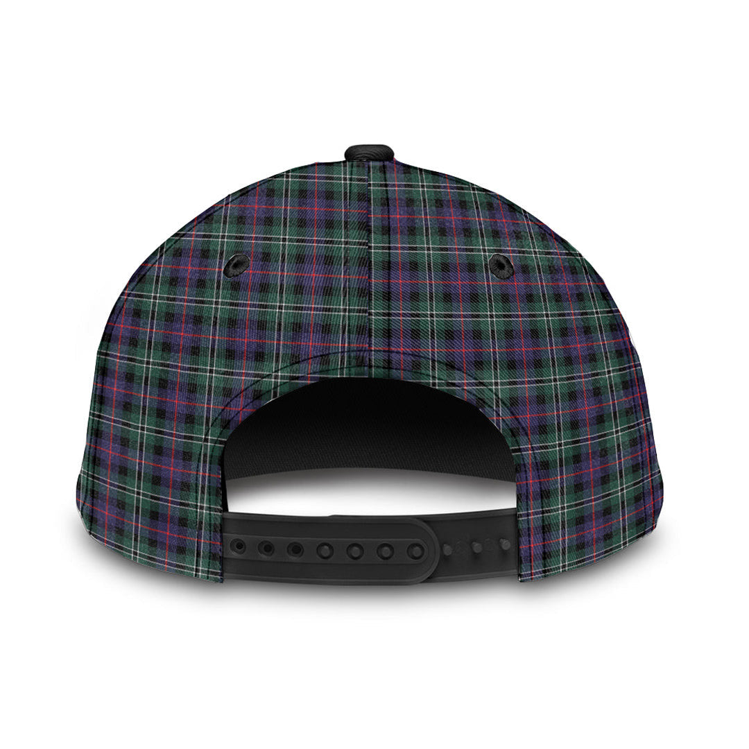 Rose Hunting Modern Tartan Plaid Classic Cap