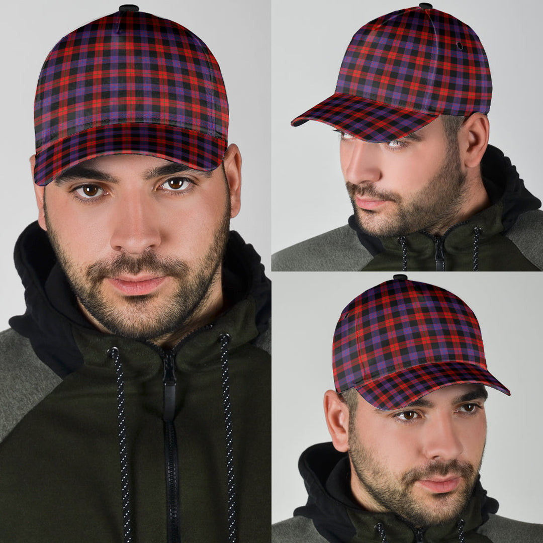 Brown Modern Tartan Plaid Classic Cap