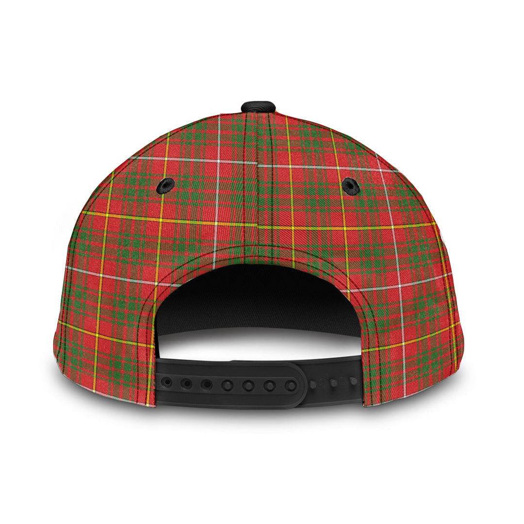 Bruce Modern Tartan Plaid Classic Cap
