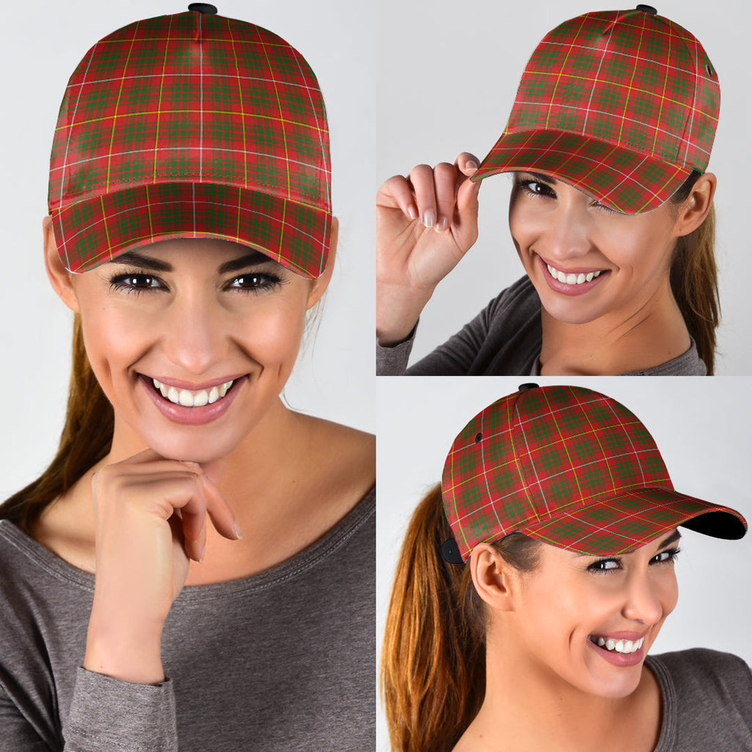 Bruce Modern Tartan Plaid Classic Cap