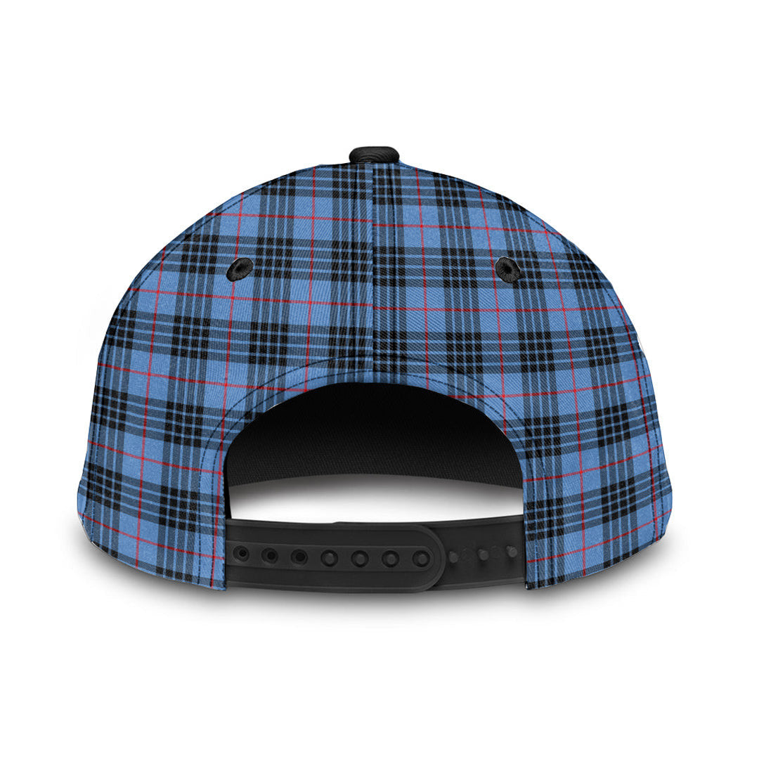 MacKay Blue Tartan Plaid Classic Cap