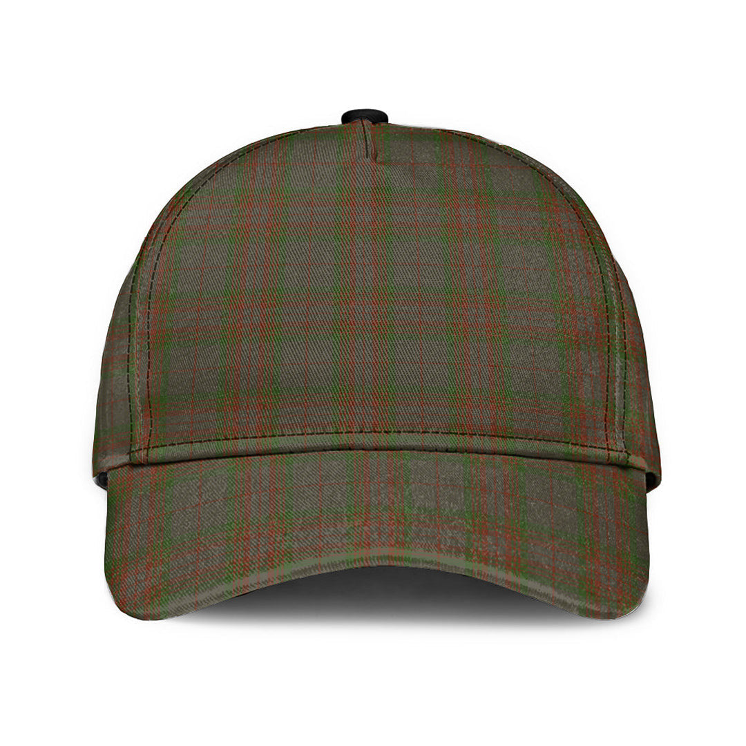 Gray Tartan Plaid Classic Cap