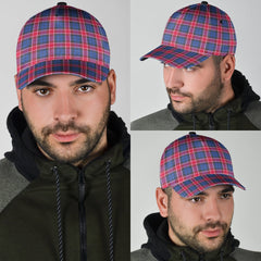 Graham of Menteith Red Tartan Plaid Classic Cap