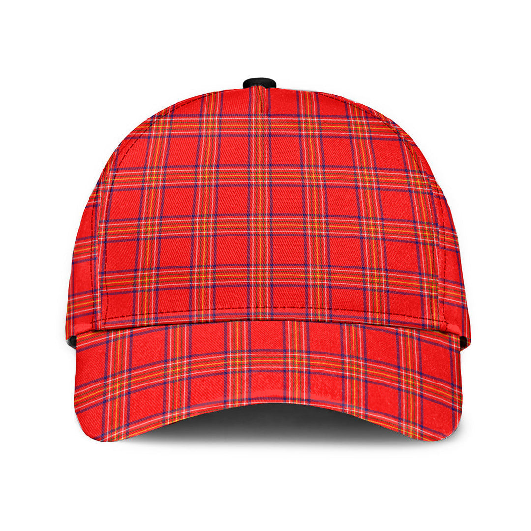 Burnett Modern Tartan Plaid Classic Cap