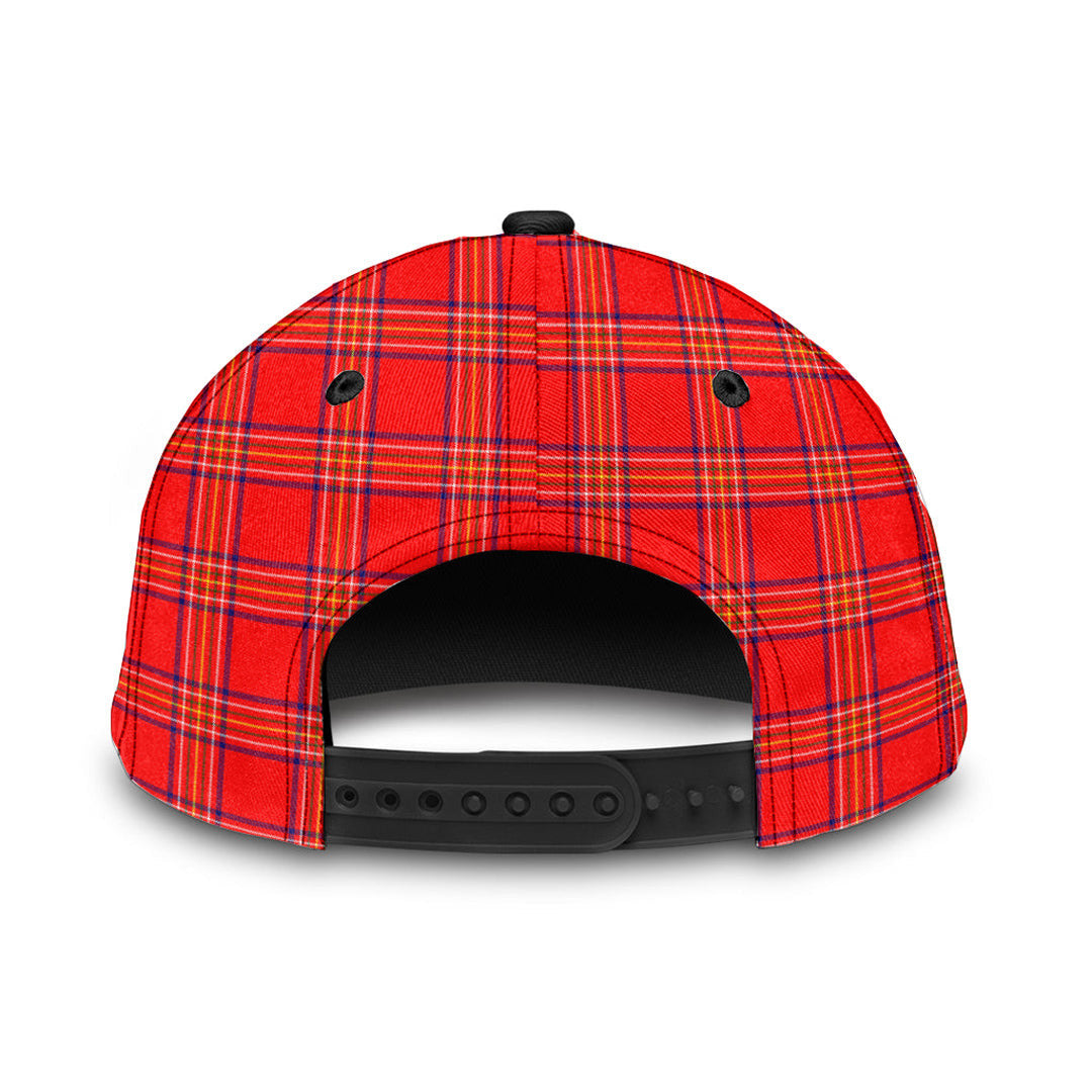 Burnett Modern Tartan Plaid Classic Cap