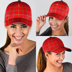 Burnett Modern Tartan Plaid Classic Cap