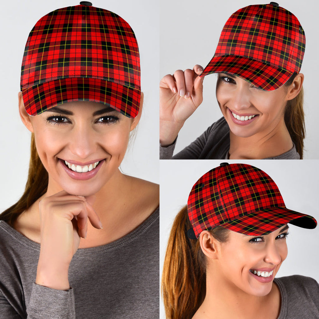 Wallace Hunting Red Tartan Plaid Classic Cap