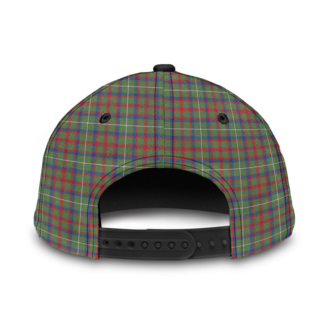 Shaw Green Modern Tartan Plaid Classic Cap