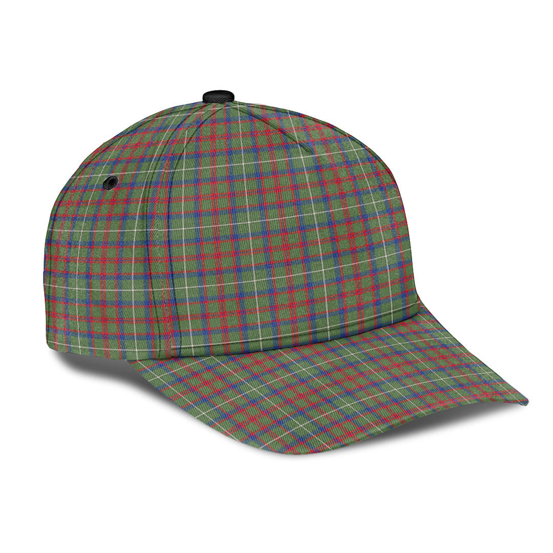 Shaw Green Modern Tartan Plaid Classic Cap