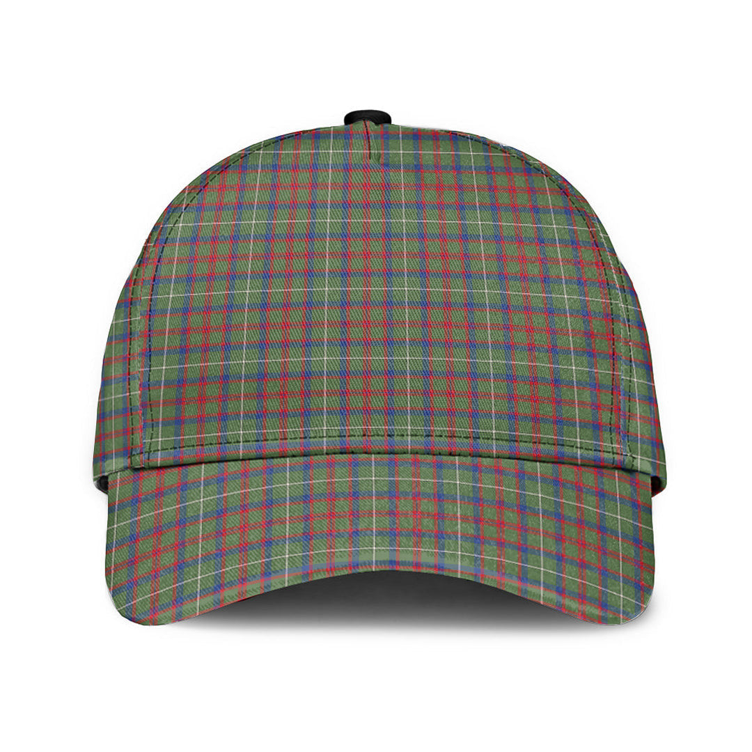 Shaw Green Modern Tartan Plaid Classic Cap