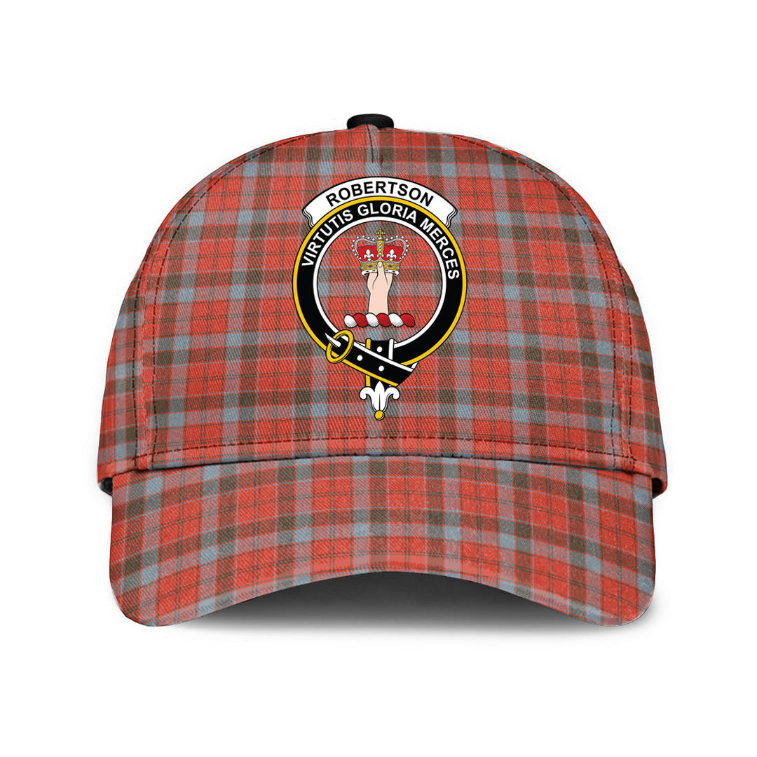 Robertson Weathered Tartan Crest Classic Cap