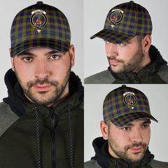 Clelland Modern Tartan Crest Classic Cap