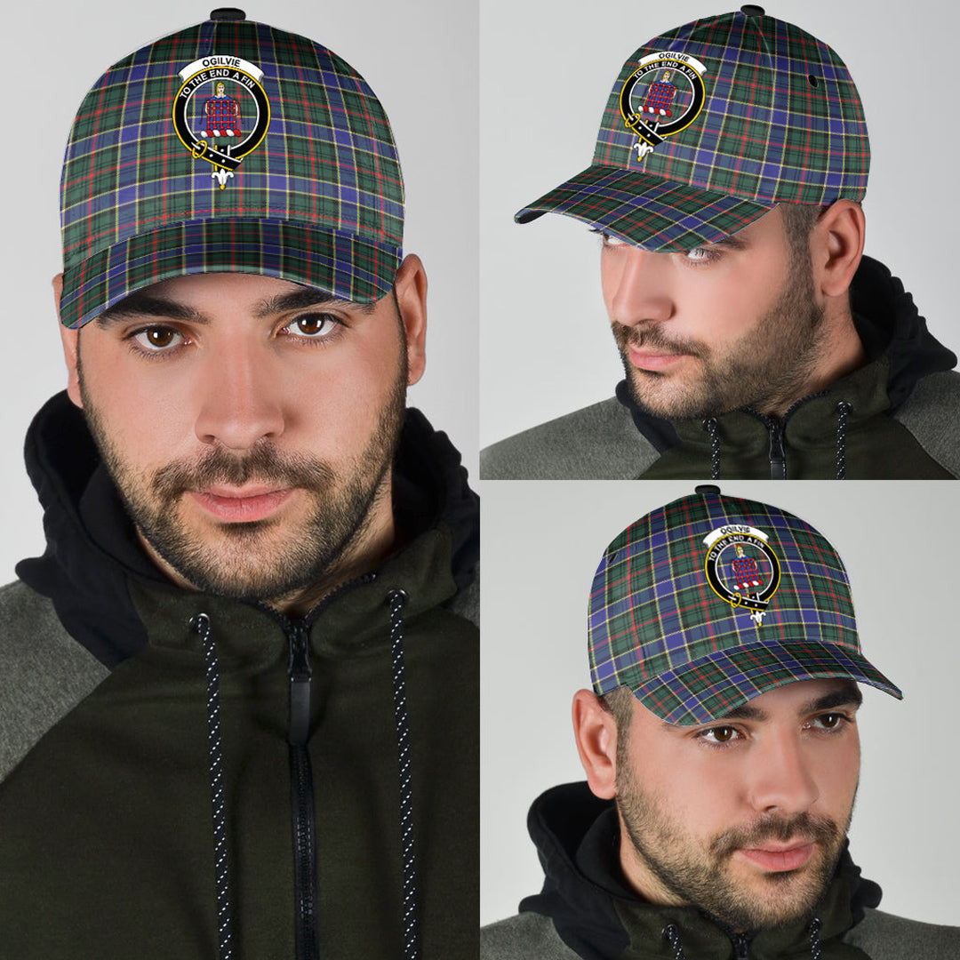Ogilvie Hunting Modern Tartan Crest Classic Cap