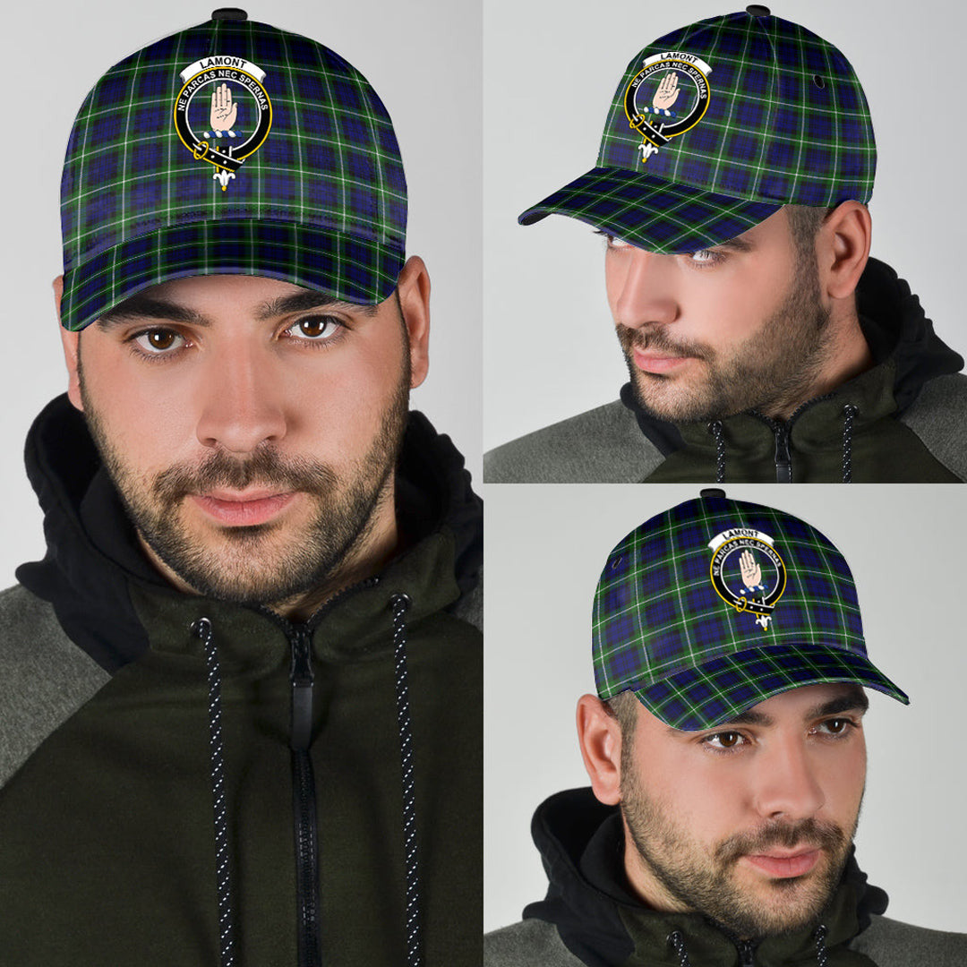 Lamont Modern Tartan Crest Classic Cap