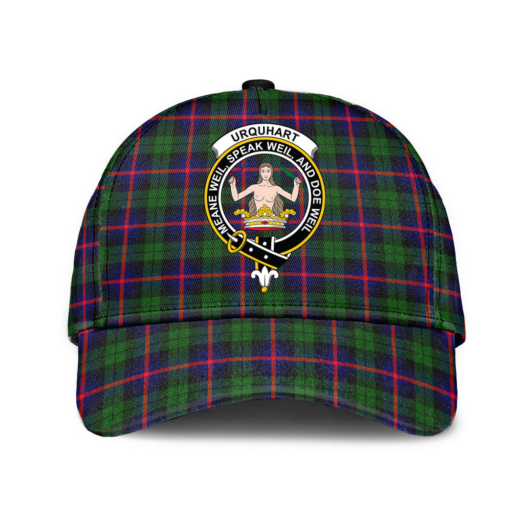 Urquhart Modern Tartan Crest Classic Cap