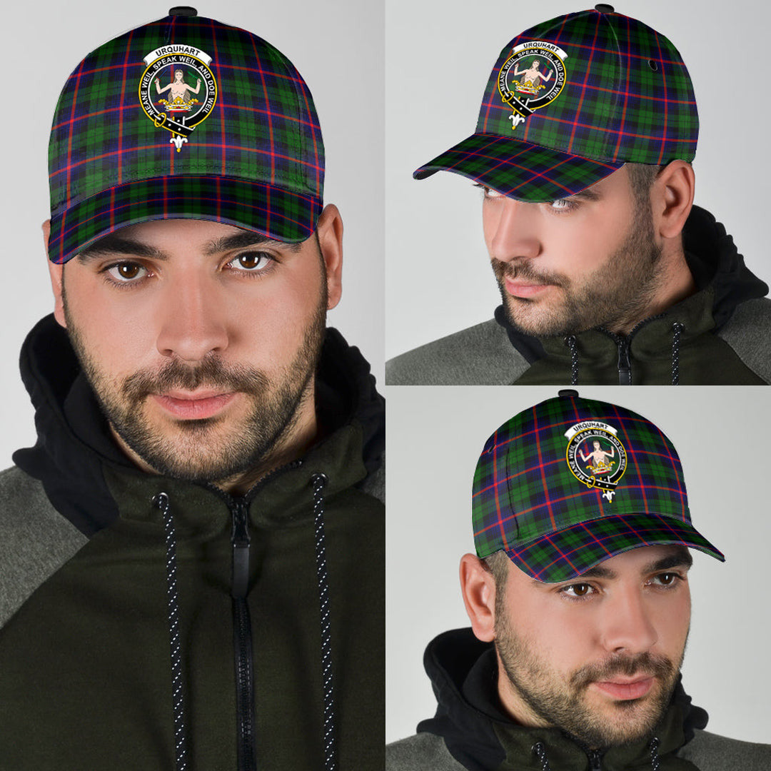 Urquhart Modern Tartan Crest Classic Cap