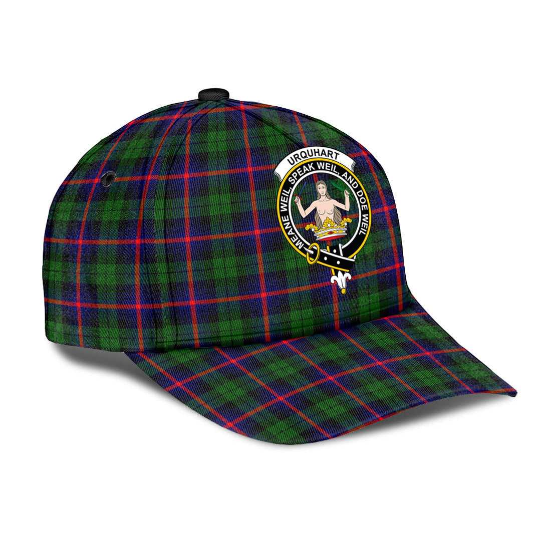 Urquhart Modern Tartan Crest Classic Cap