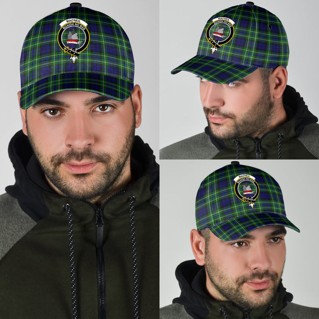 MacNeil of Colonsay Modern Tartan Crest Classic Cap