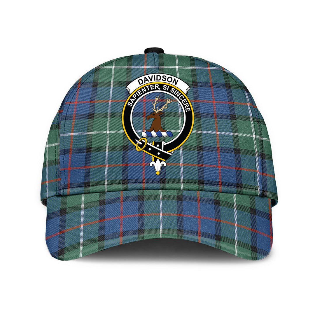 Davidson of Tulloch Tartan Crest Classic Cap