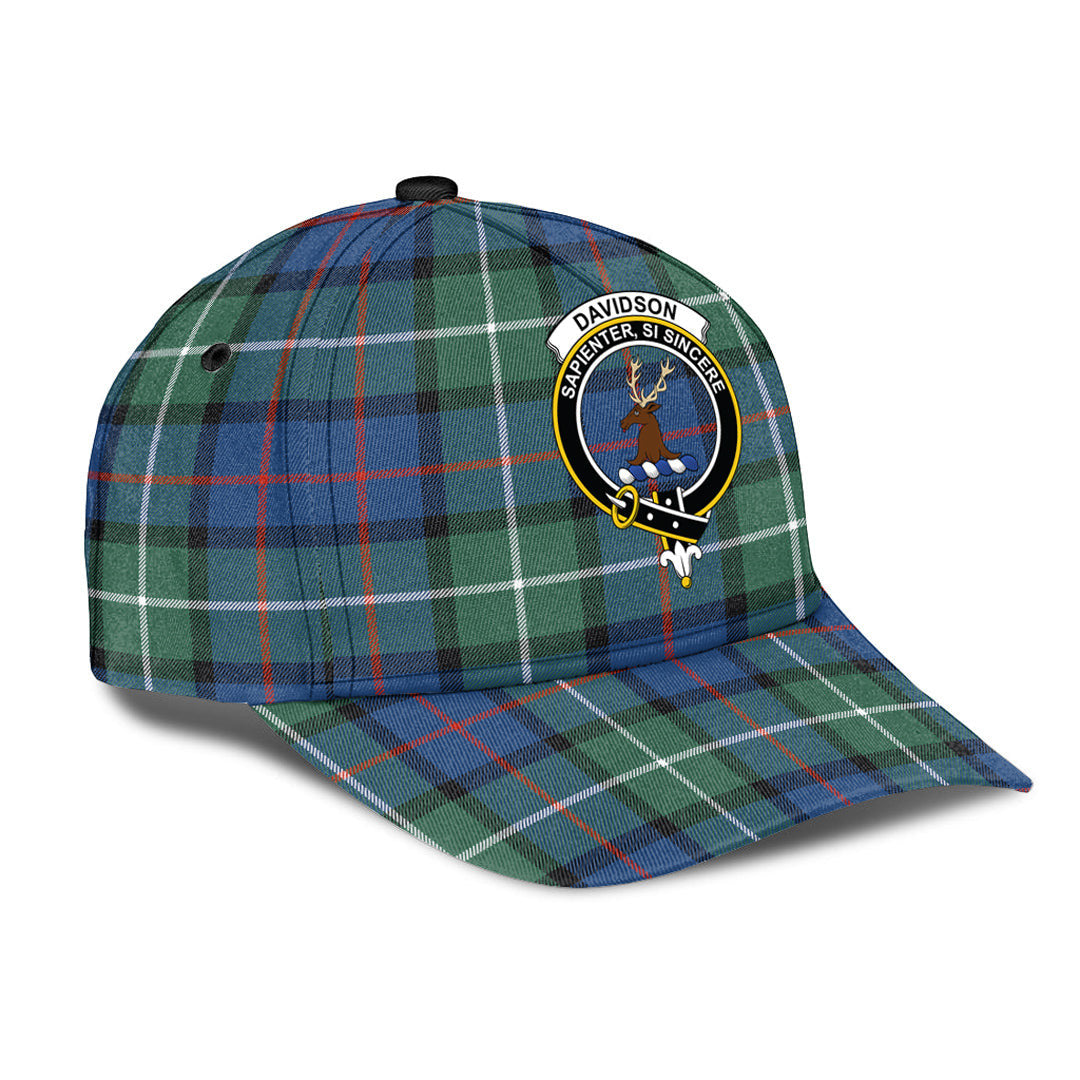Davidson of Tulloch Tartan Crest Classic Cap