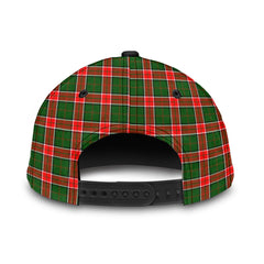 Pollock Modern Tartan Crest Classic Cap