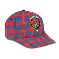 Galloway Red Tartan Crest Classic Cap
