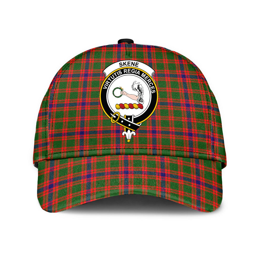 Skene Modern Tartan Crest Classic Cap