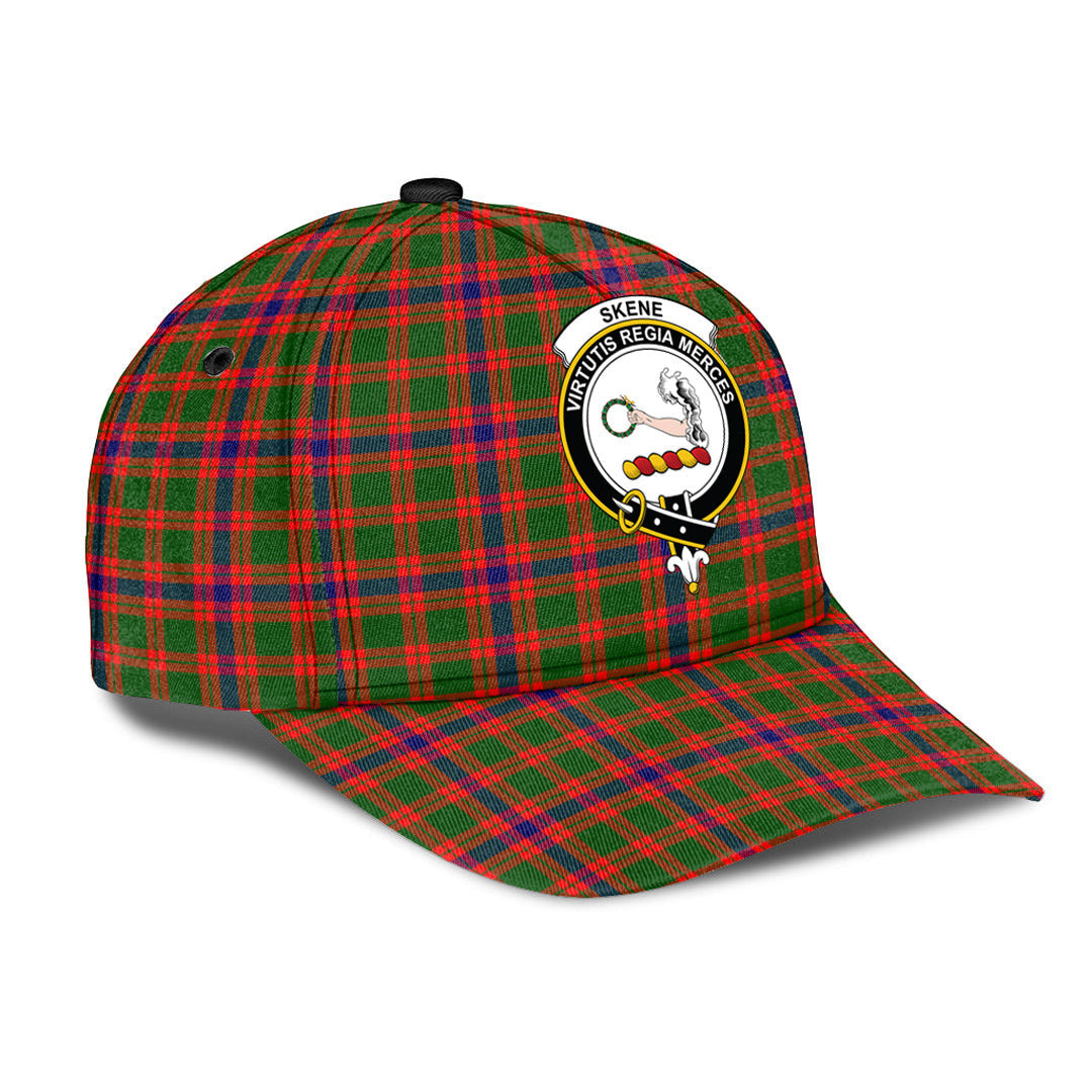Skene Modern Tartan Crest Classic Cap