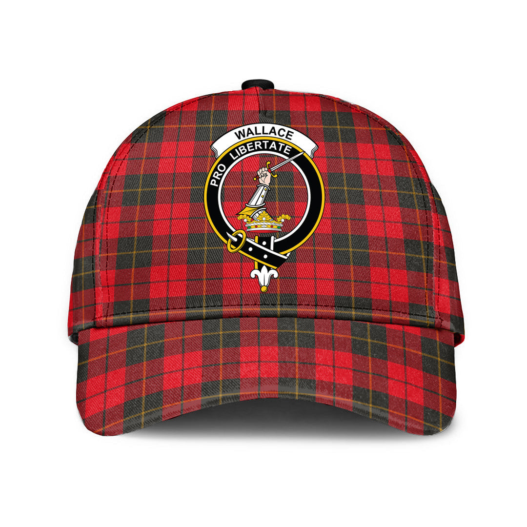 Wallace Weathered Tartan Crest Classic Cap