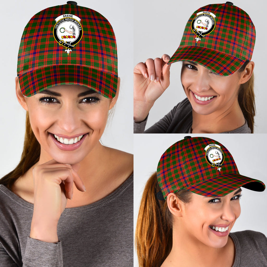 Skene Modern Tartan Crest Classic Cap