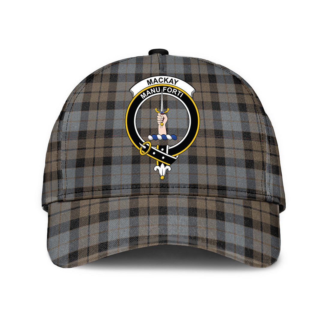 MacKay Weathered Tartan Crest Classic Cap