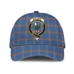 MacLaine of Loch Buie Hunting Ancient Tartan Crest Classic Cap