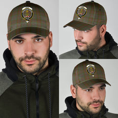 Gray Tartan Crest Classic Cap