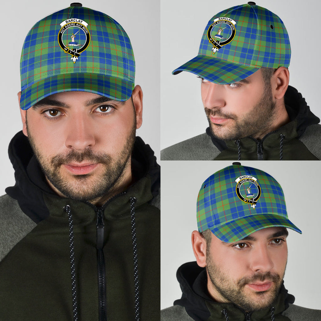 Barclay Hunting Ancient Tartan Crest Classic Cap