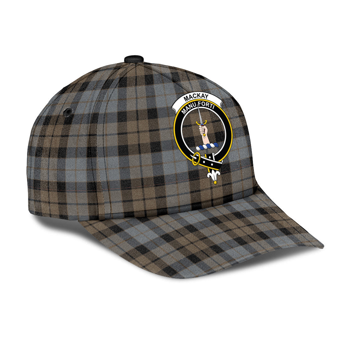 MacKay Weathered Tartan Crest Classic Cap