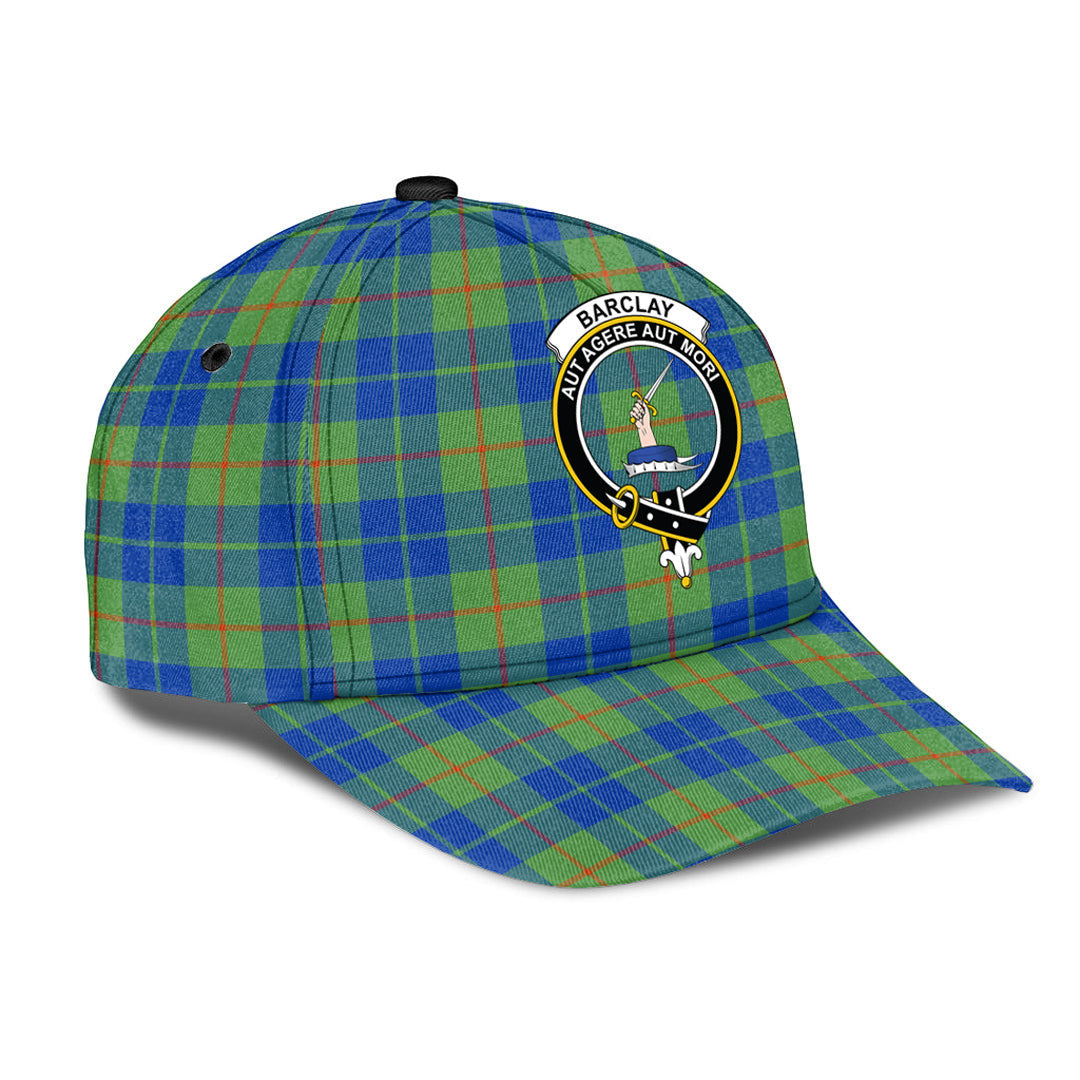 Barclay Hunting Ancient Tartan Crest Classic Cap