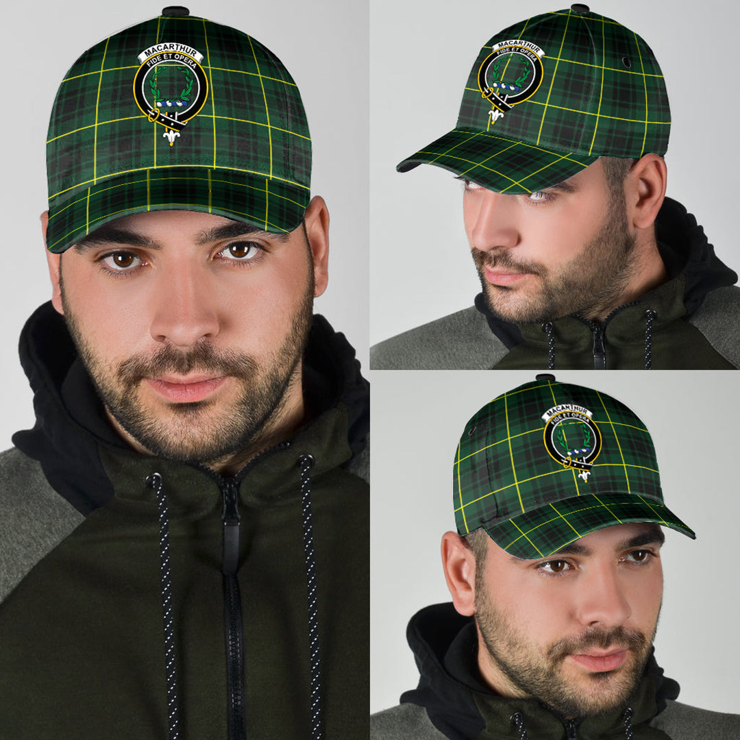 MacArthur Modern Tartan Crest Classic Cap