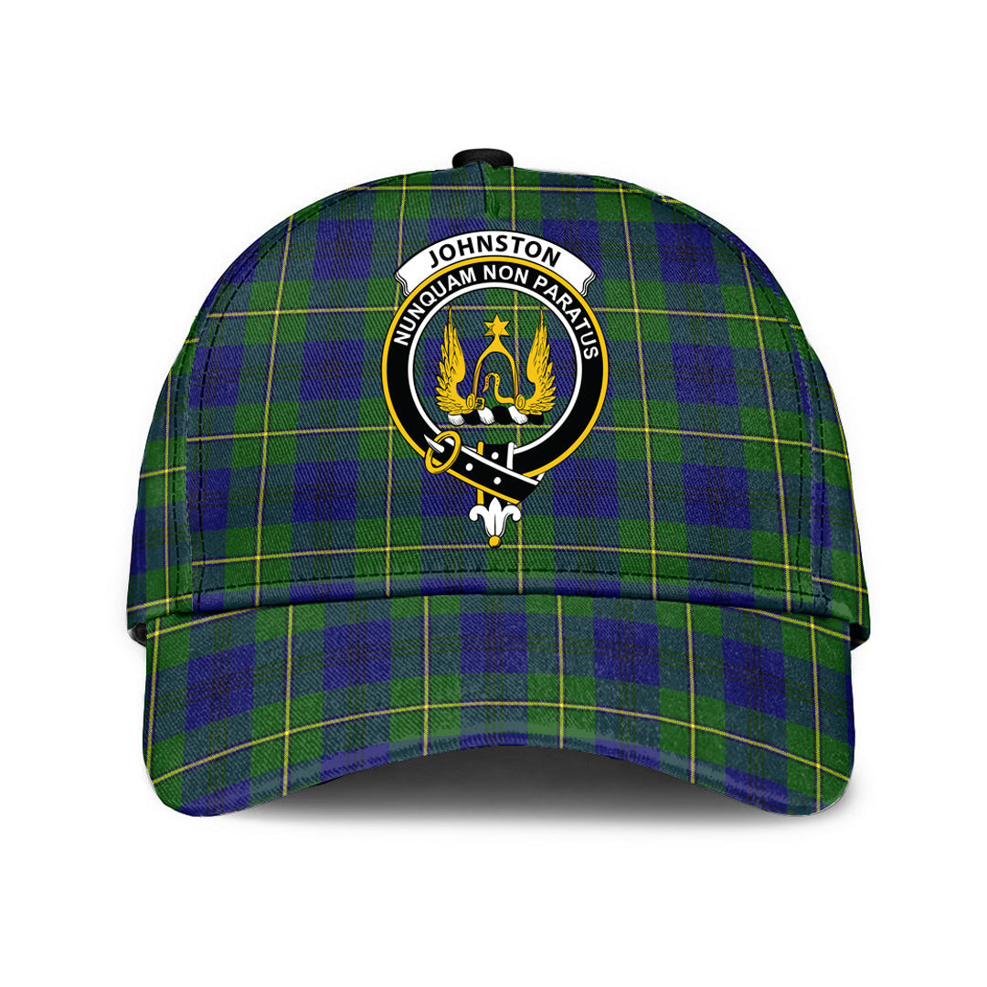 Johnston Modern Tartan Crest Classic Cap