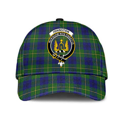 Johnston Modern Tartan Crest Classic Cap