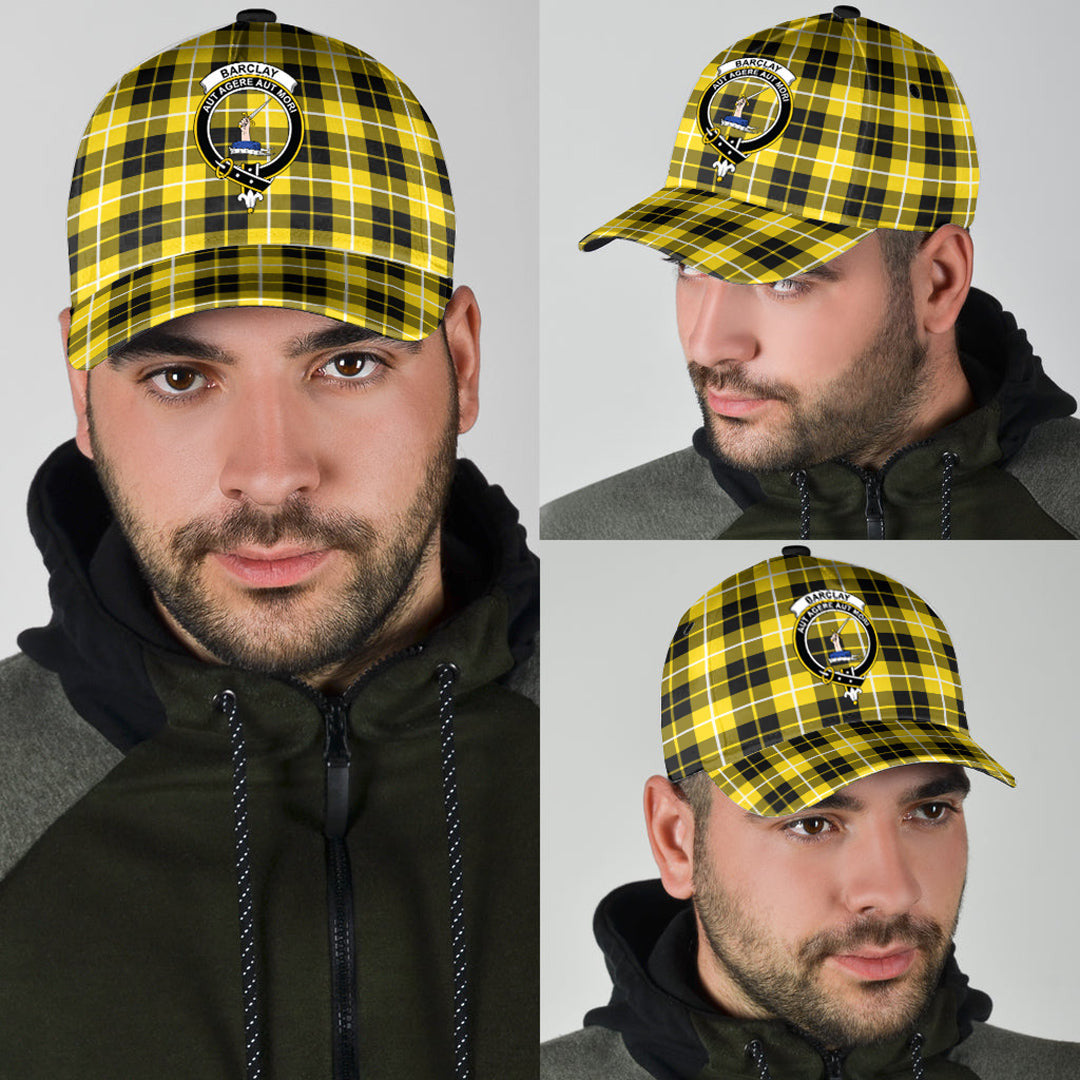 Barclay Dress Modern Tartan Crest Classic Cap