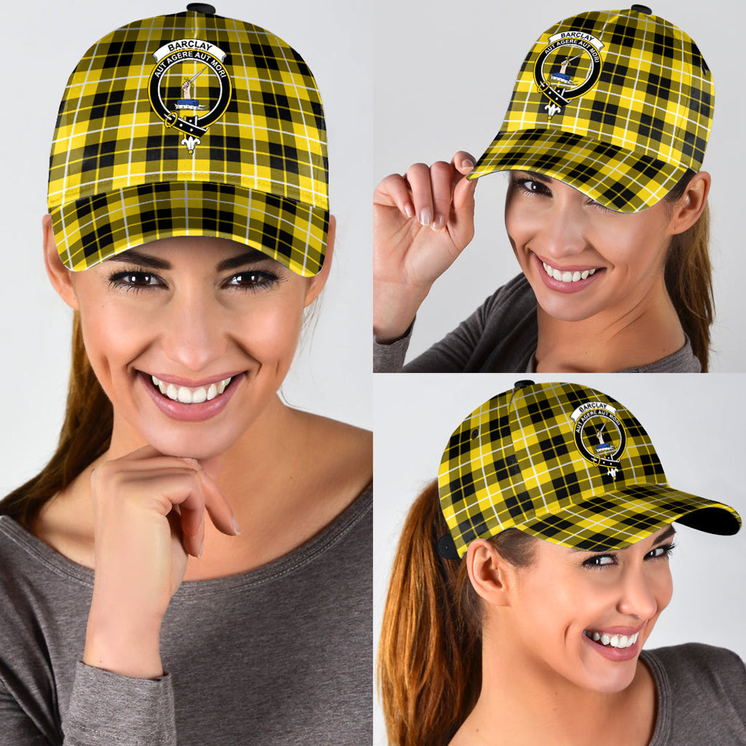 Barclay Dress Modern Tartan Crest Classic Cap