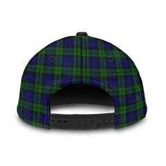 Campbell Modern Tartan Crest Classic Cap