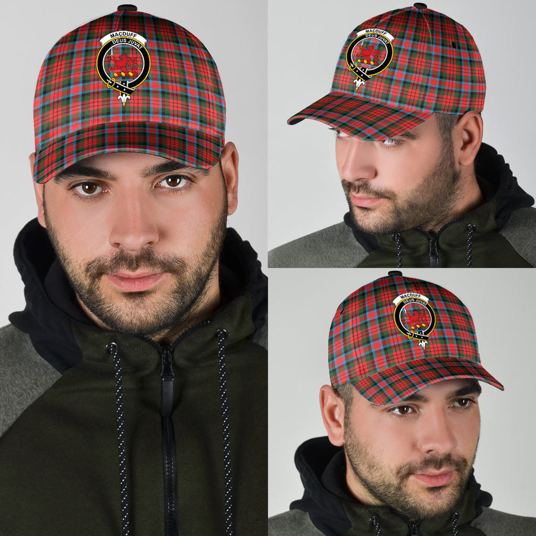MacDuff Modern Tartan Crest Classic Cap