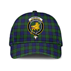 Campbell Modern Tartan Crest Classic Cap