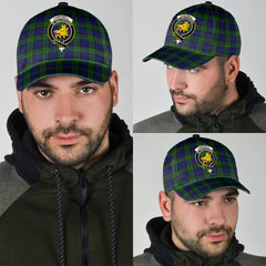 Campbell Modern Tartan Crest Classic Cap