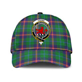 Young Modern Tartan Crest Classic Cap