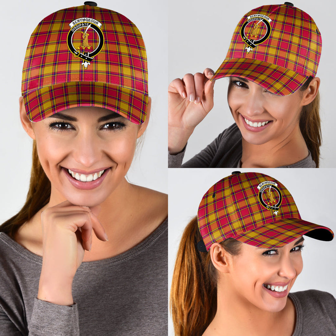 Scrymgeour Tartan Crest Classic Cap