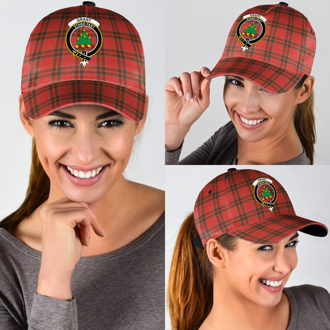 Grant Weathered Tartan Crest Classic Cap