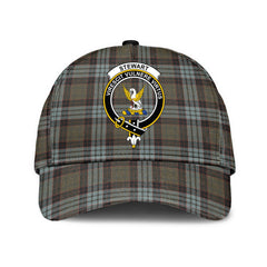 Stewart Old Weathered Tartan Crest Classic Cap
