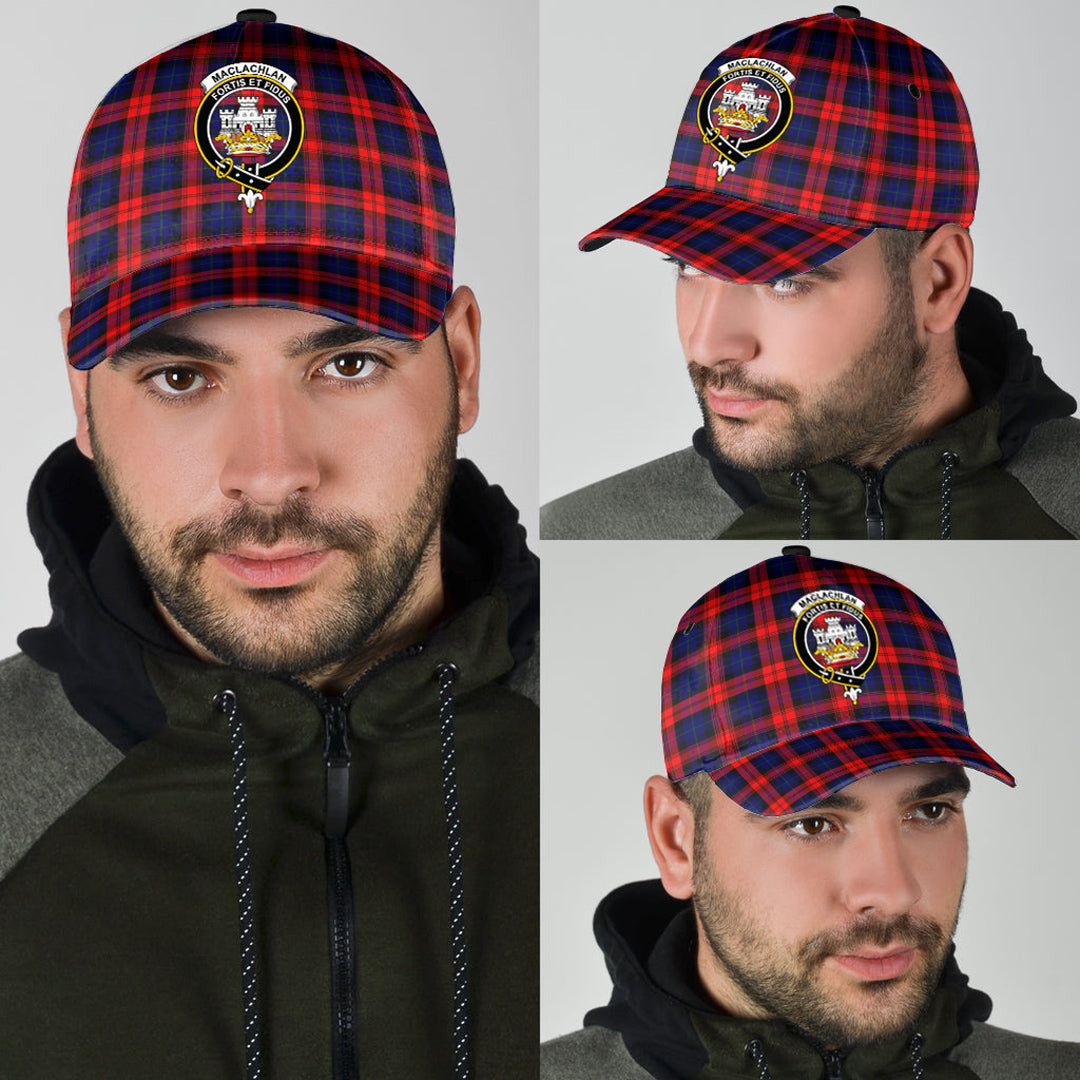 MacLachlan Modern Tartan Crest Classic Cap
